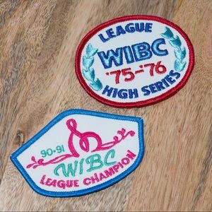 2 Vintage Patches